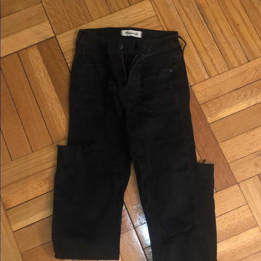 Madewell ripped jeans